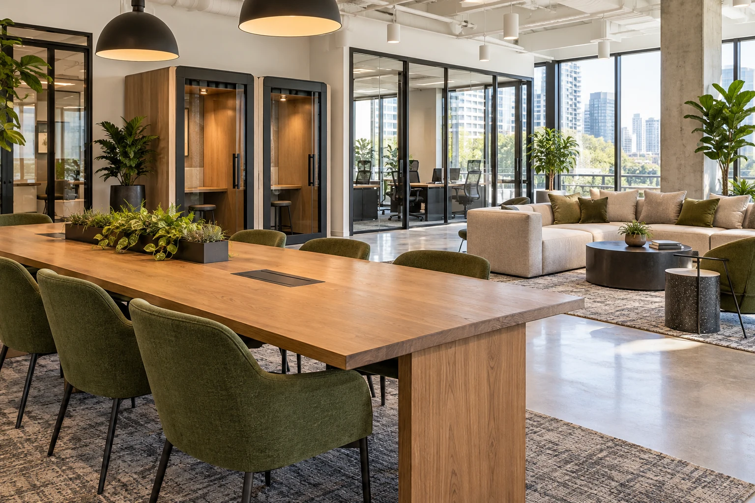 Coworking & shared spaces