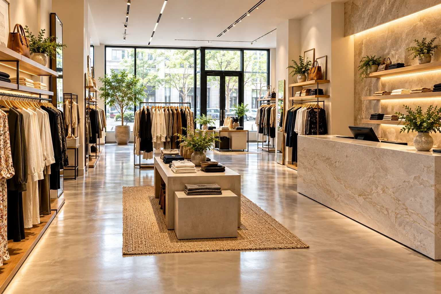 Retail stores
